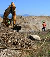 Construction crews break ground on phase two of the Rocky Hill development. Citing a strengthening market, Greeenstone CEO Jim Frank said all lots in the initial phases of the Rocky Hill and River District neighborhoods are sold and the company is preparing to expand development.